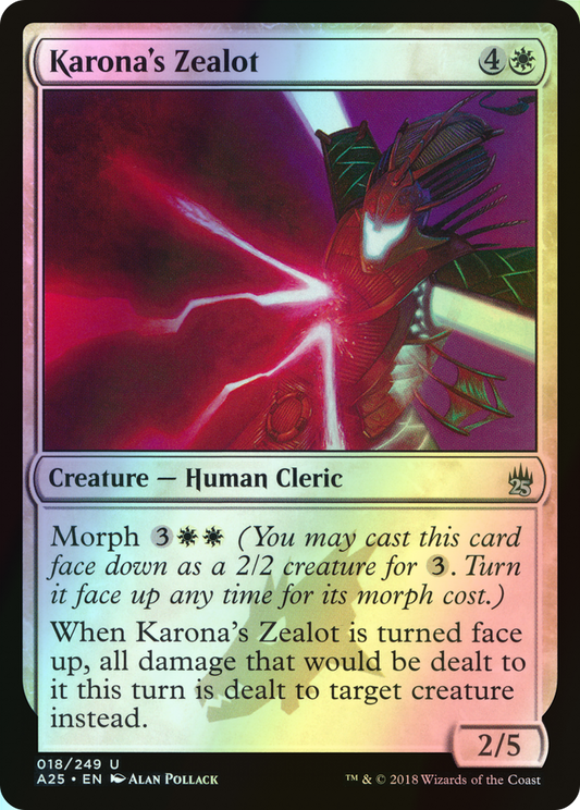 Karona's Zealot (A25) #18 [EN/F]