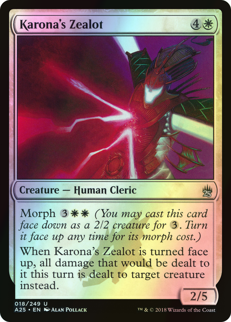 Karona's Zealot (A25) #18 [EN/F]