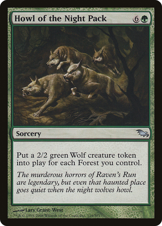 Howl of the Night Pack (SHM) #119 [EN/N]