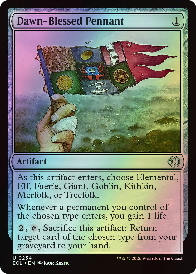 Dawn-Blessed Pennant (ECL) #254 [EN/F]
