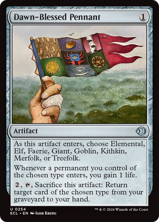 Dawn-Blessed Pennant (ECL) #254 [EN/N] s/o