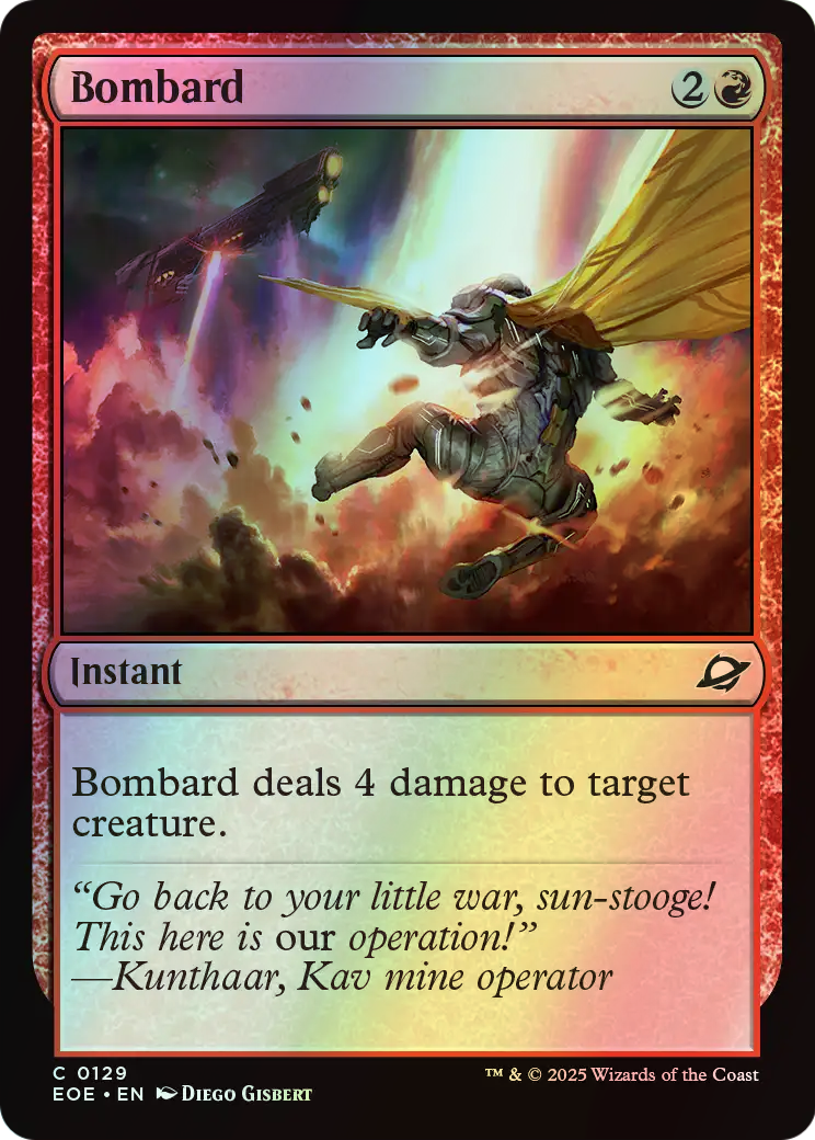 Bombard (EOE) #129 [EN/F]