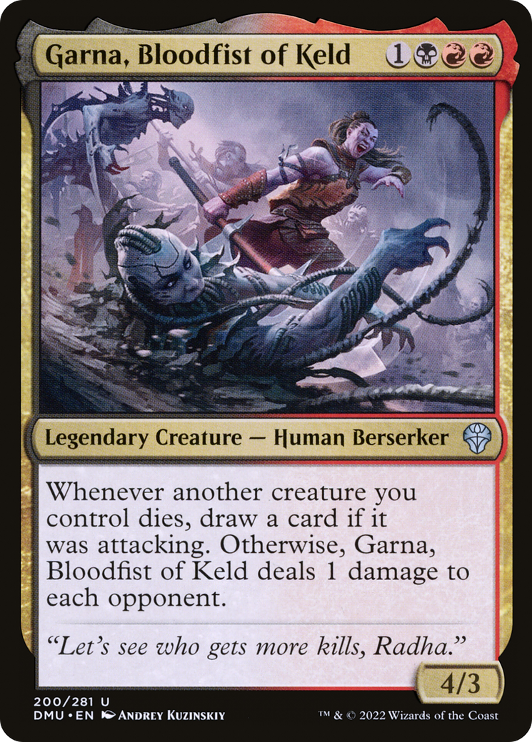 Garna, Bloodfist of Keld (DMU) #200 [EN/N]