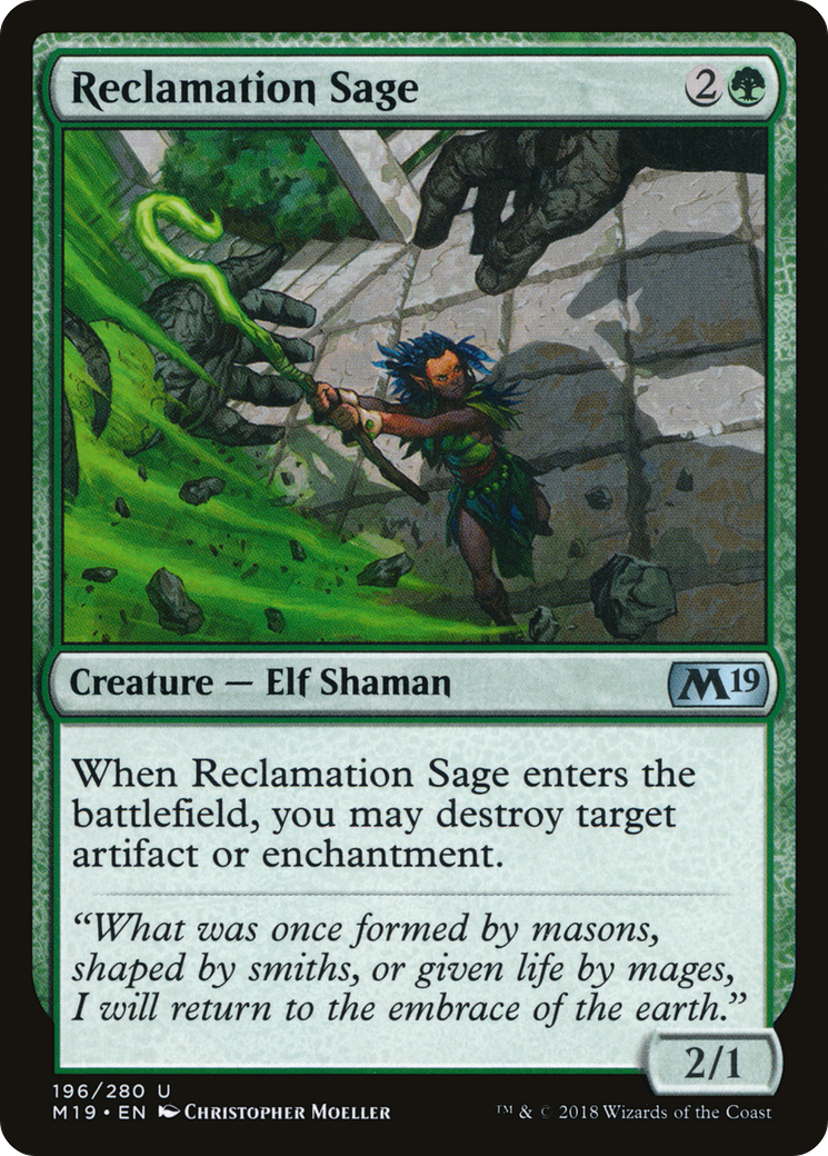 Reclamation Sage (M19) #196 [EN/N]