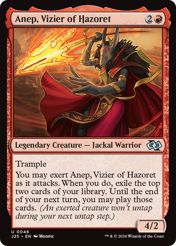 Anep, Vizier of Hazoret (J25) #46 [EN/N] s/o