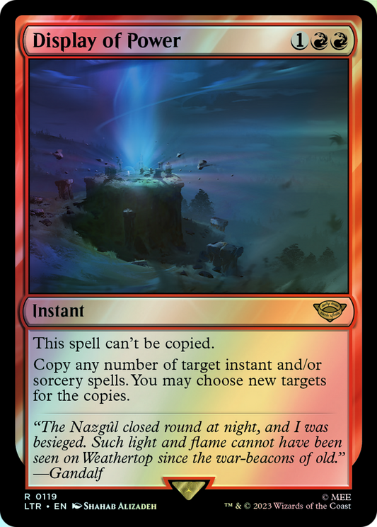 Display of Power (LTR) #119 [EN/F]