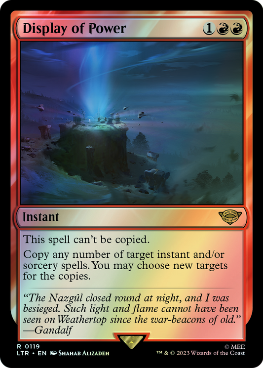 Display of Power (LTR) #119 [EN/F]