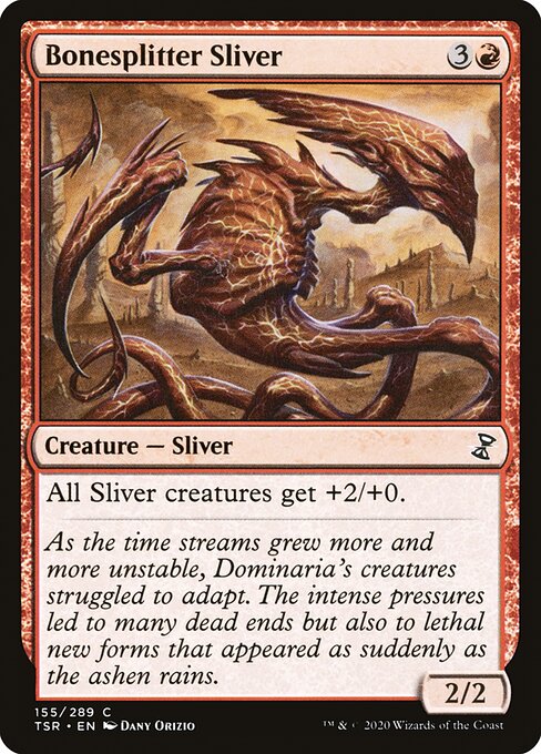 Bonesplitter Sliver (TSR) #155 [EN/N]