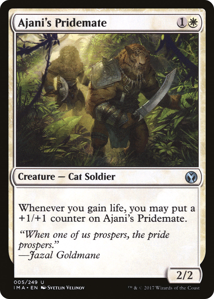 Ajani's Pridemate (IMA) #5 [EN/N]