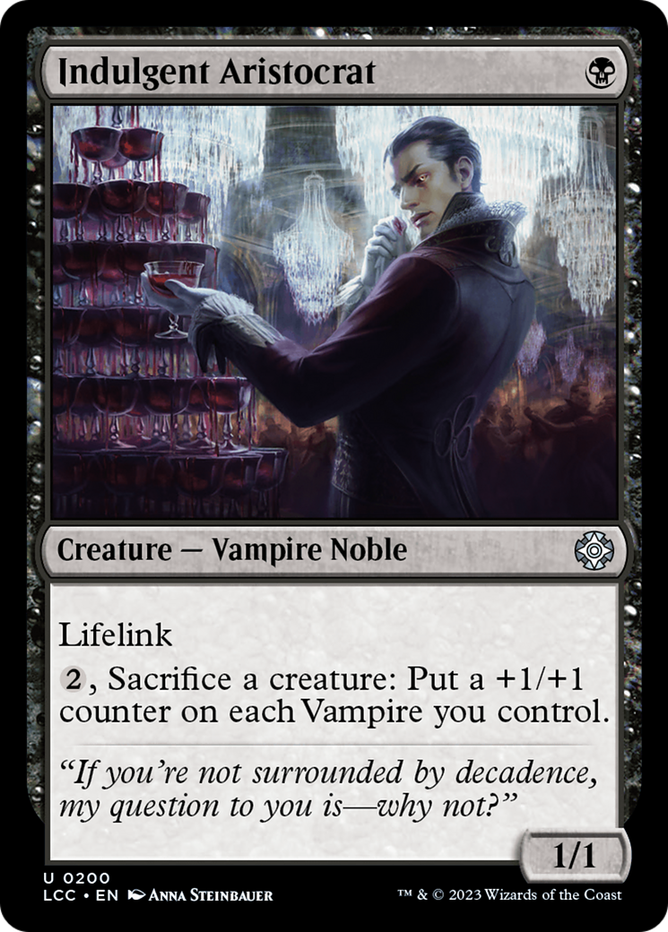 Indulgent Aristocrat (LCC) #200 [EN/N] s/o