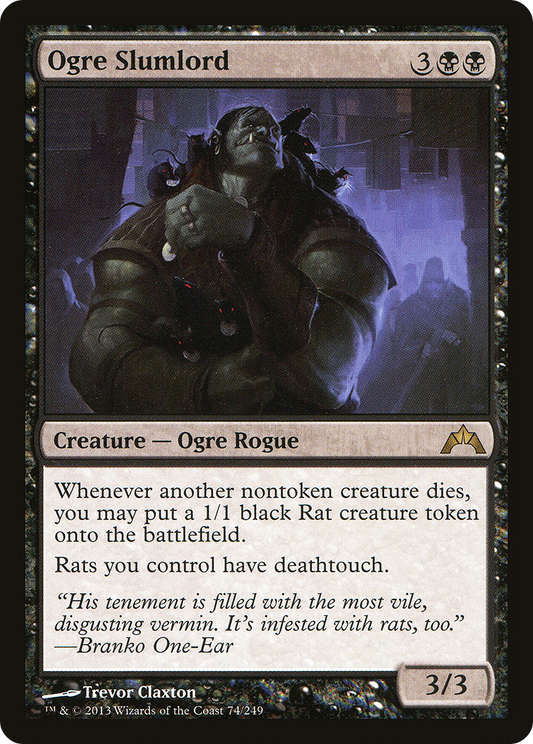 Ogre Slumlord (GTC) #74 [EN/N]