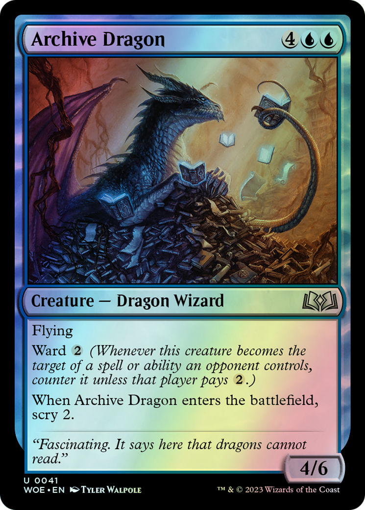 Archive Dragon (WOE) #41 [EN/F]