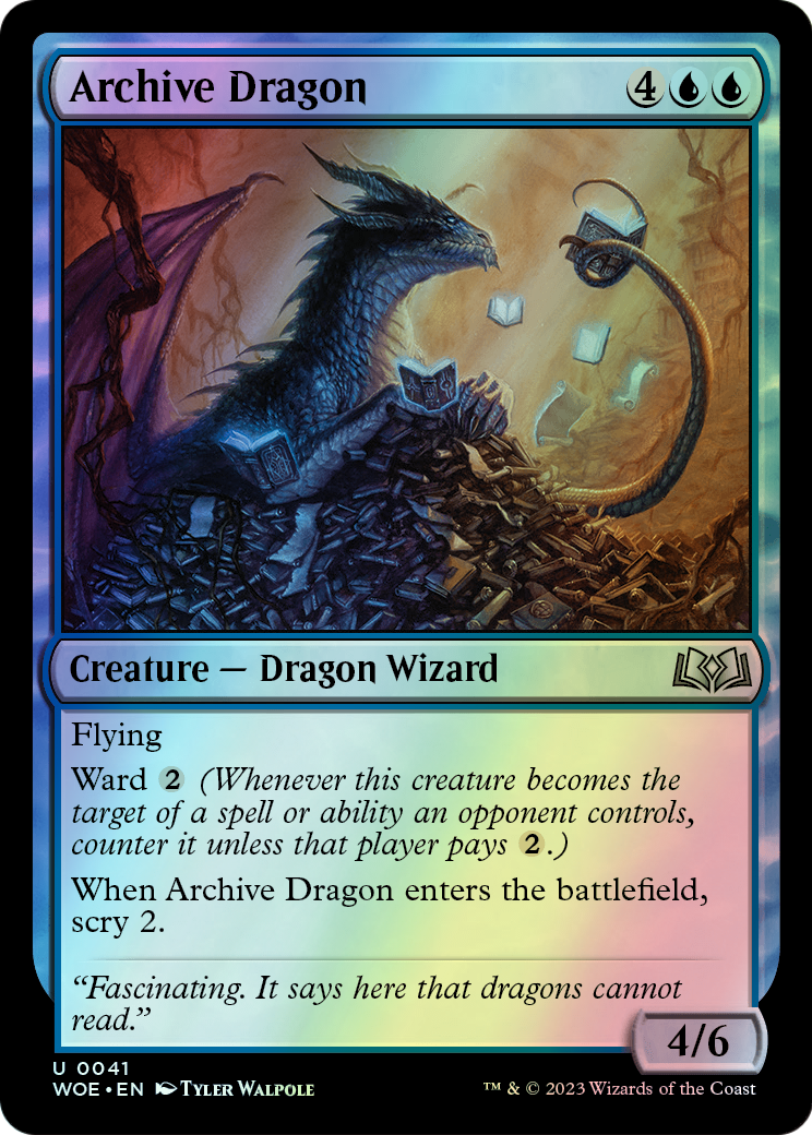 Archive Dragon (WOE) #41 [EN/F]