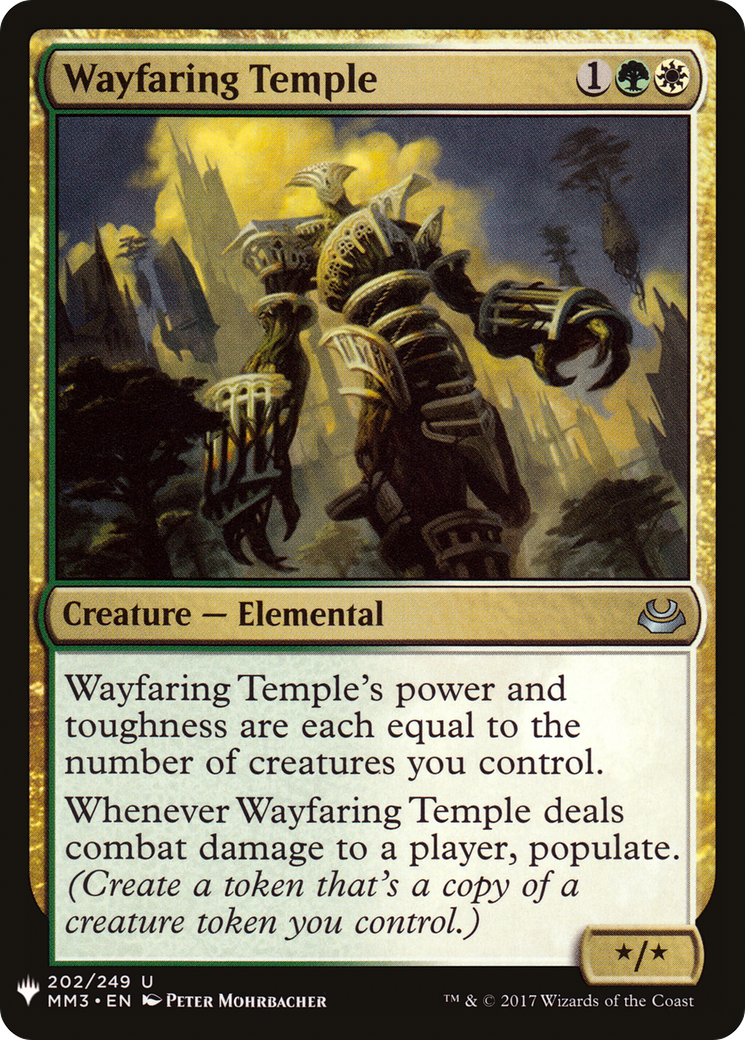 Wayfaring Temple (PLST) #MM3-202 [EN/N]