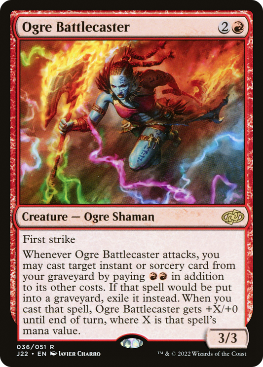 Ogre Battlecaster (J22) #36 [EN/N]