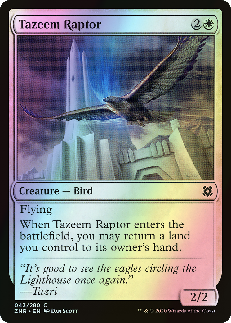 Tazeem Raptor (ZNR) #43 [EN/F]