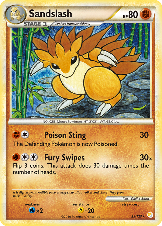 Sandslash (HS) #29 [EN/N]