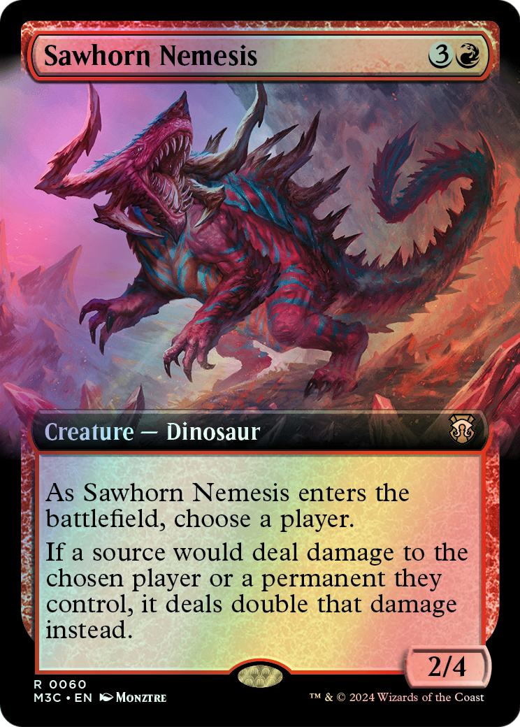 Sawhorn Nemesis - Ripple Foil (M3C) #60 [EN/F] s/o