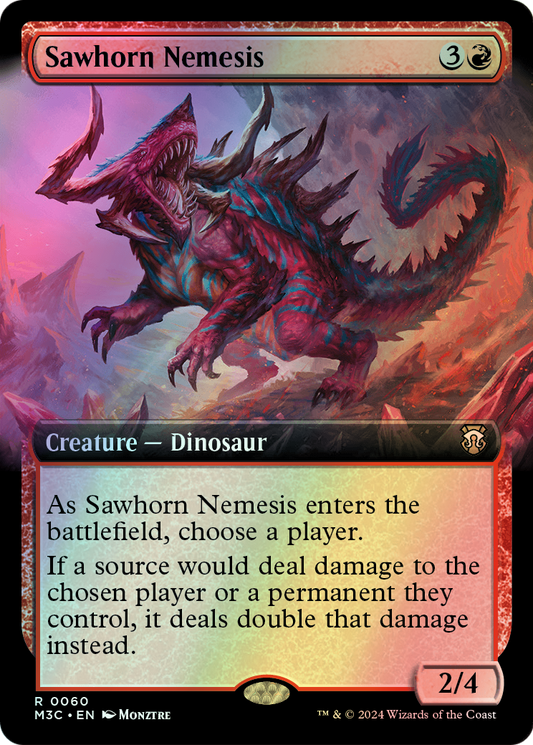 Sawhorn Nemesis - Ripple Foil (M3C) #60 [EN/F] s/o