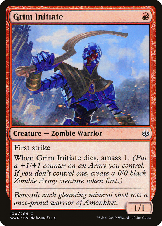 Grim Initiate (WAR) #130 [EN/N]