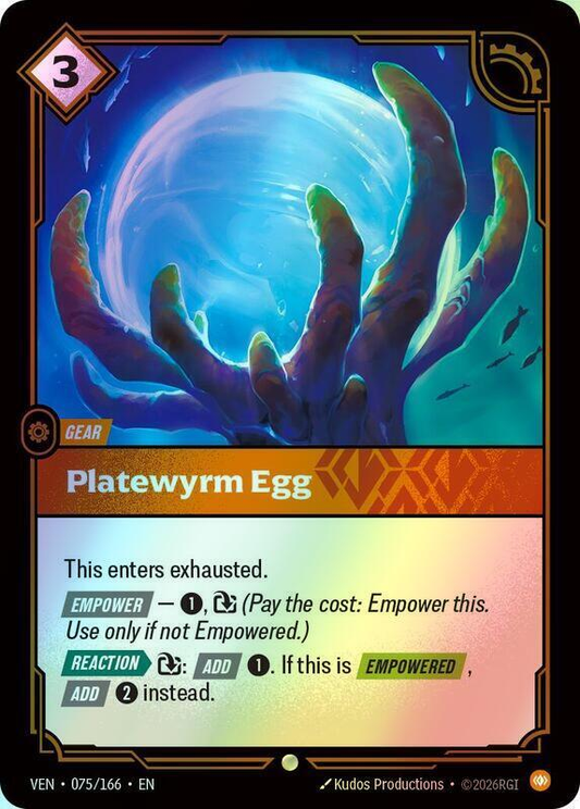 Platewyrm Egg (VEN) #075 [EN/F]