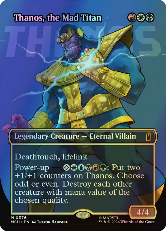 Thanos, the Mad Titan (MSH) #376 [EN/F]