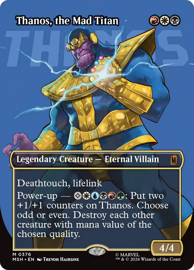 Thanos, the Mad Titan (MSH) #376 [EN/N]