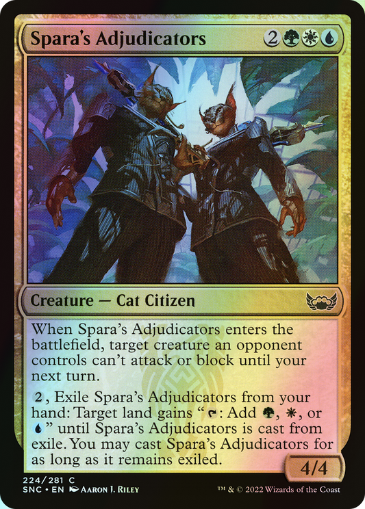 Spara's Adjudicators (SNC) #224 [EN/F]