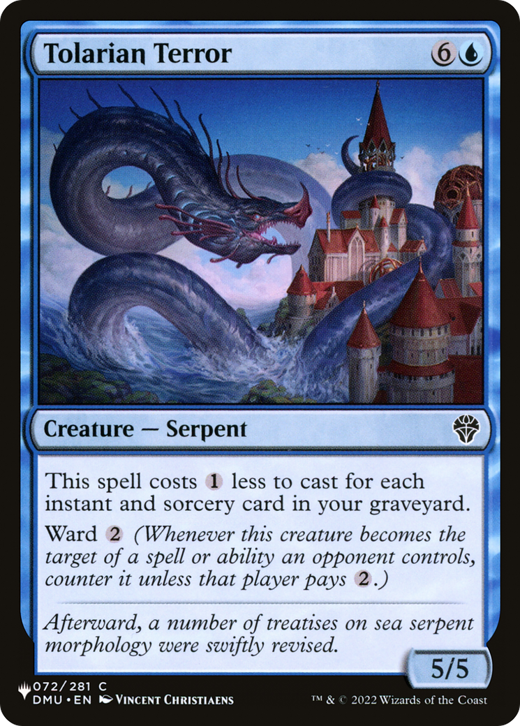 Tolarian Terror (PLST) #DMU-72 [EN/N]