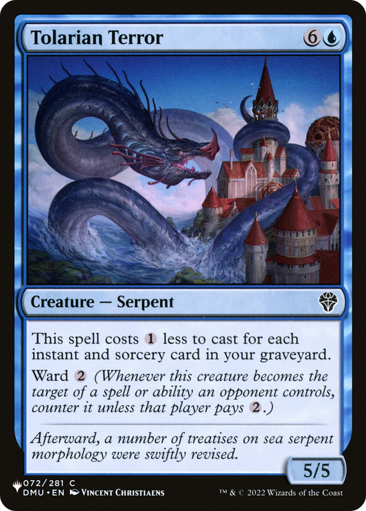 Tolarian Terror (PLST) #DMU-72 [EN/N]
