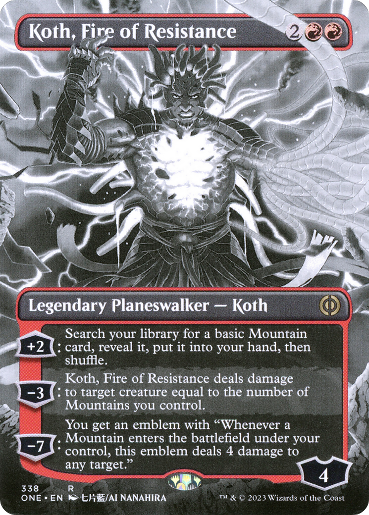 Koth, Fire of Resistance (ONE) #338 [EN/N] s/o