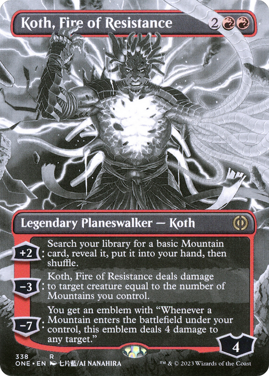Koth, Fire of Resistance (ONE) #338 [EN/N] s/o