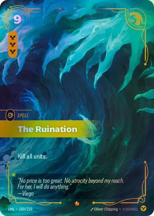 The Ruination (UNL) #180 [EN/F] s/o