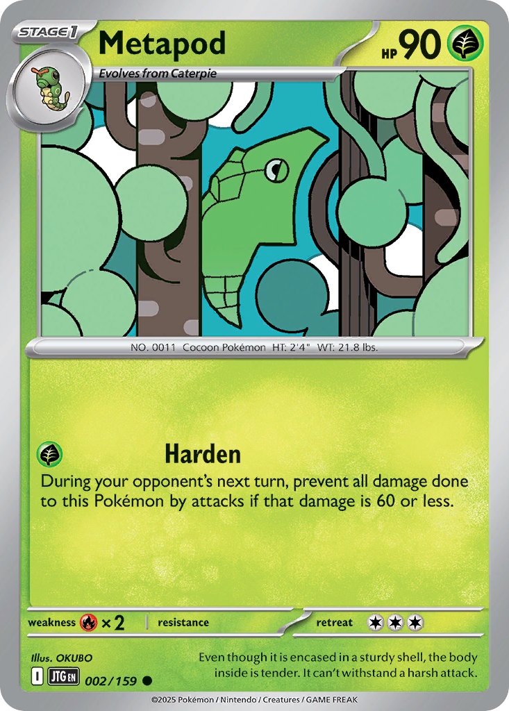 Metapod (JTG) #002 [EN/N] s/o