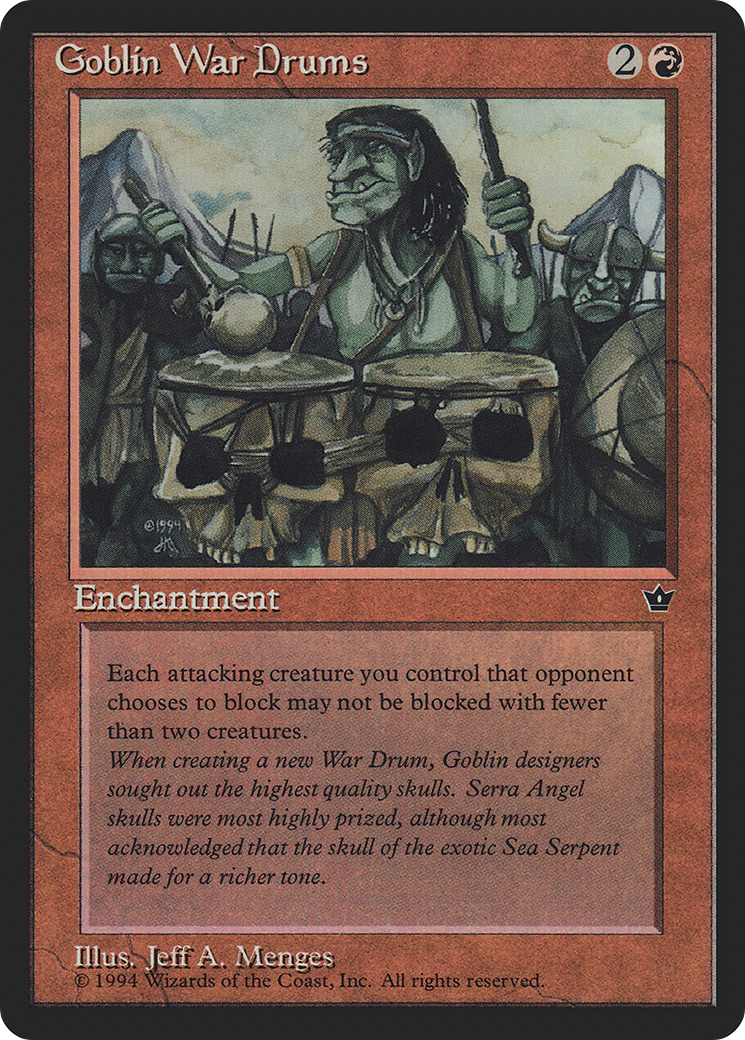 Goblin War Drums (FEM) #58d [EN/N] s/o
