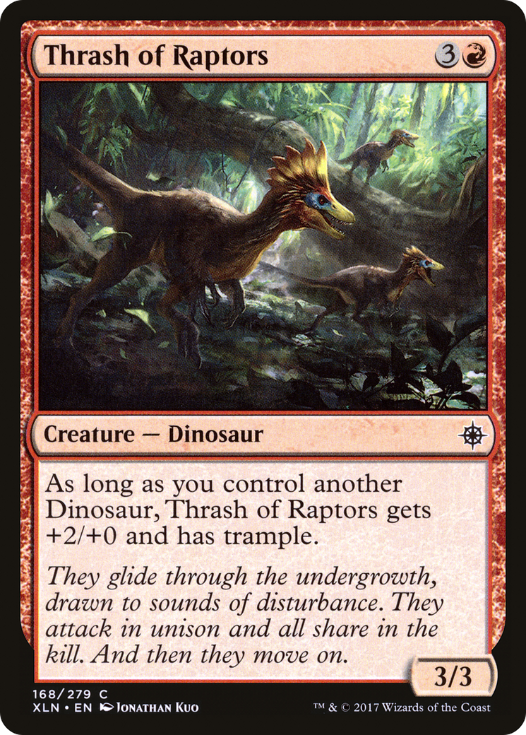 Thrash of Raptors (XLN) #168 [EN/N]