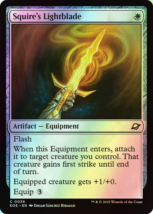 Squire's Lightblade (EOE) #36 [EN/F]