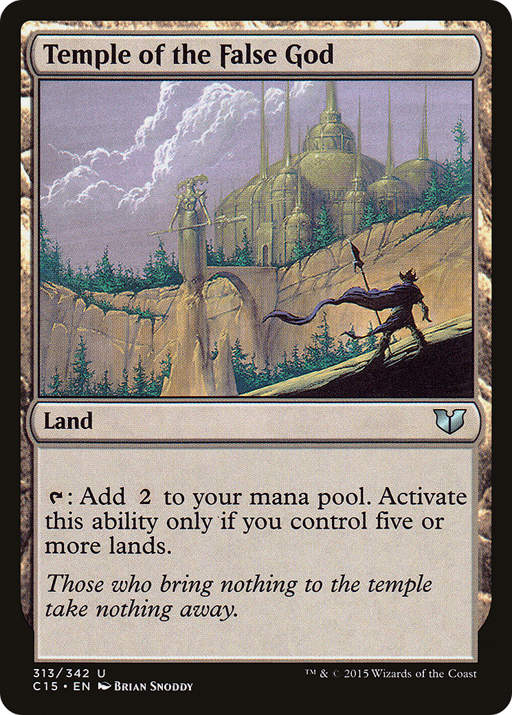 Temple of the False God (C15) #313 [EN/N]