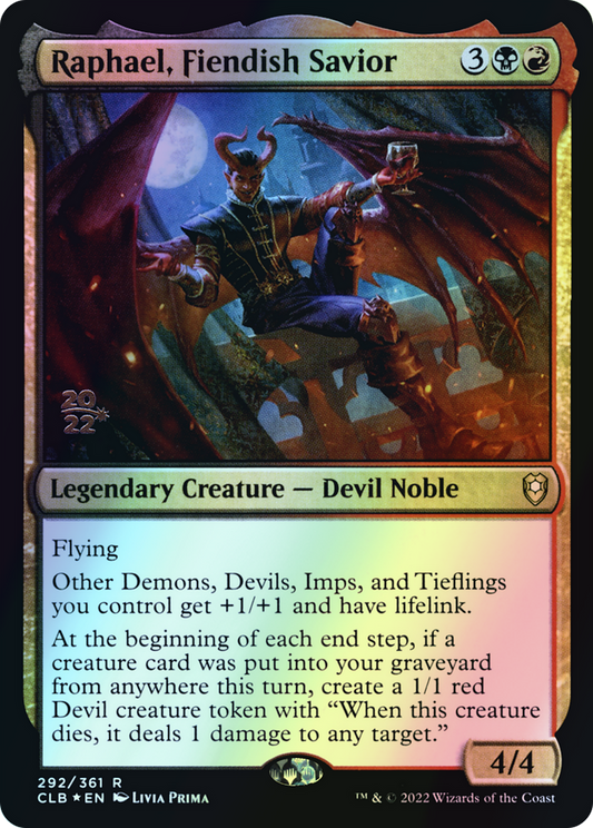 Raphael, Fiendish Savior (PCLB) #292s [EN/F]