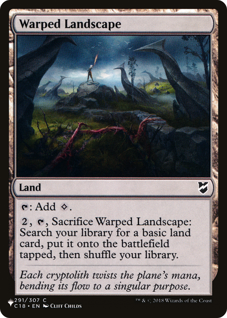 Warped Landscape (PLST) #C18-291 [EN/N]