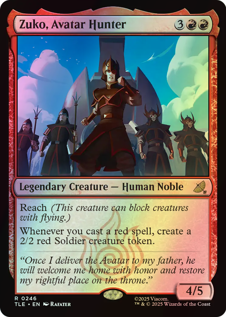 Zuko, Avatar Hunter (TLE) #246 [EN/F] s/o