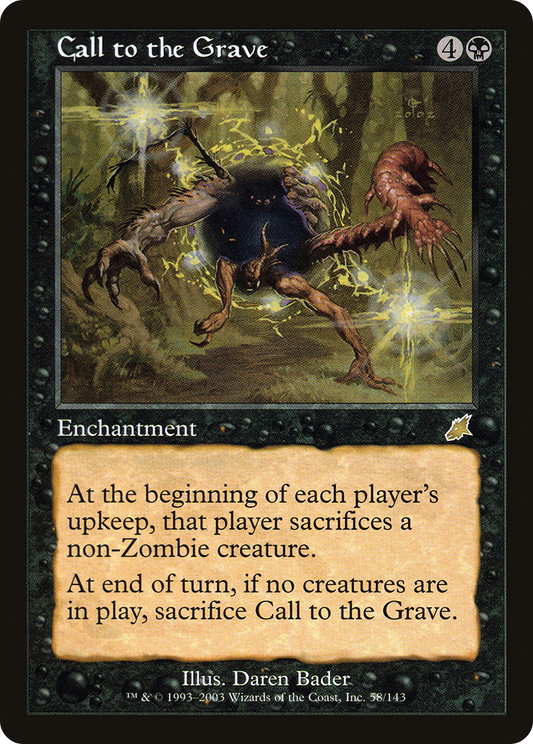 Call to the Grave (SCG) #58 [EN/N]