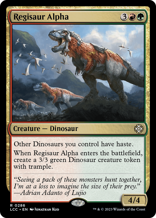 Regisaur Alpha (LCC) #286 [EN/N]