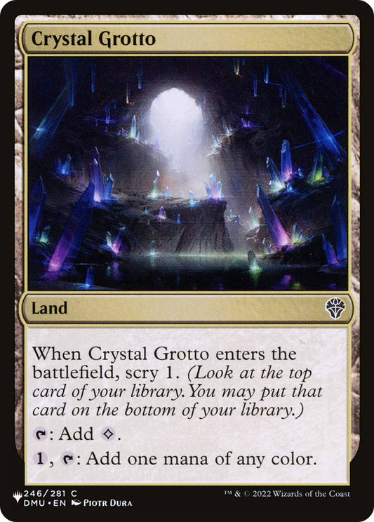 Crystal Grotto (PLST) #DMU-246 [EN/N] s/o