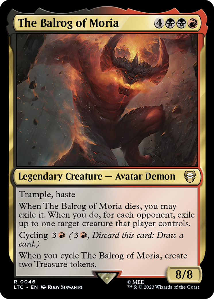 The Balrog of Moria (LTC) #46 [EN/N] s/o