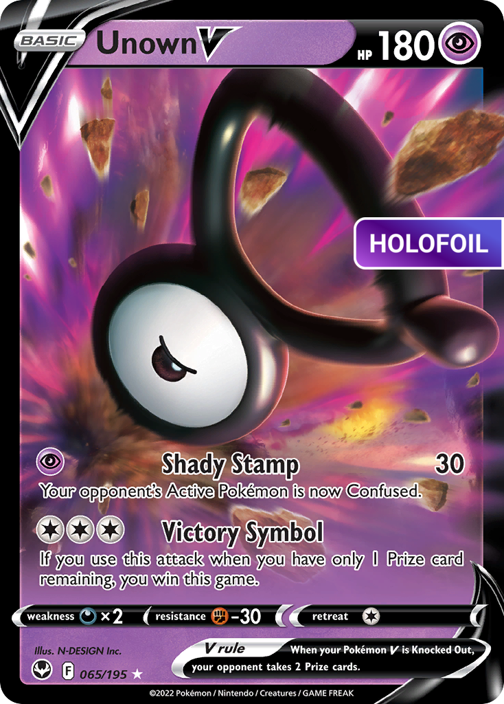 Unown V (SIT) #65 [EN/H] s/o