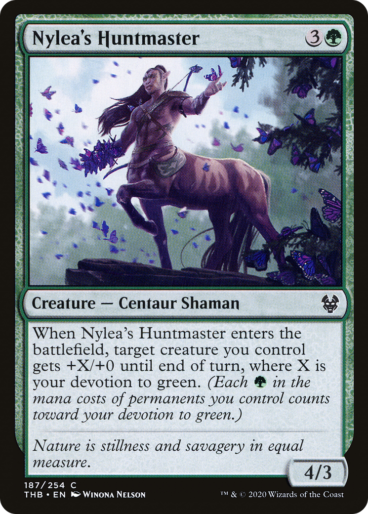 Nylea's Huntmaster (THB) #187 [EN/N] s/o