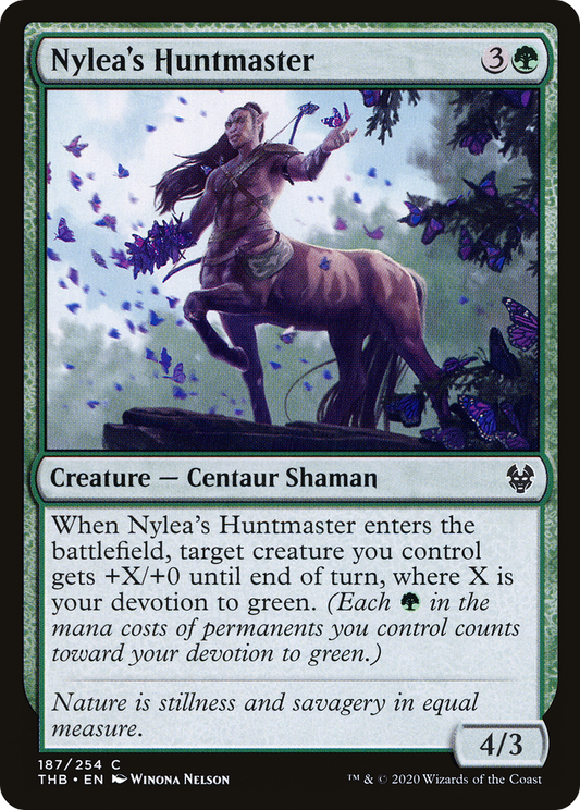 Nylea's Huntmaster (THB) #187 [EN/N] s/o