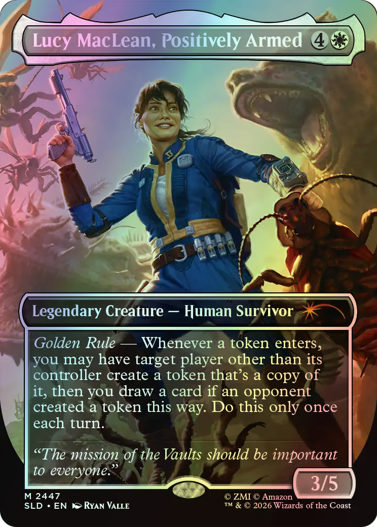 Lucy MacLean, Positively Armed (SLD) #2447 [EN/F]