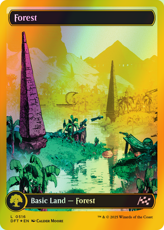 Forest - Firstplace Foil (DFT) #516 [EN/F]